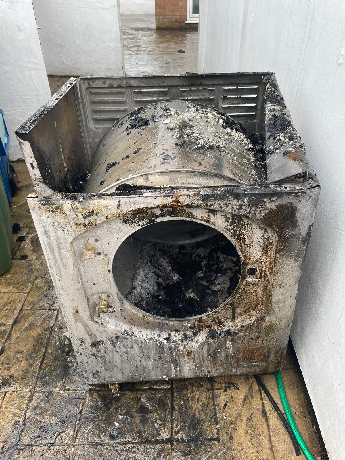 Mynytho tumbledryer Tumble dryer fire